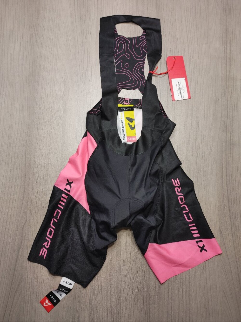Women's Cuore Gold X1 Cycling Bib Short Size L